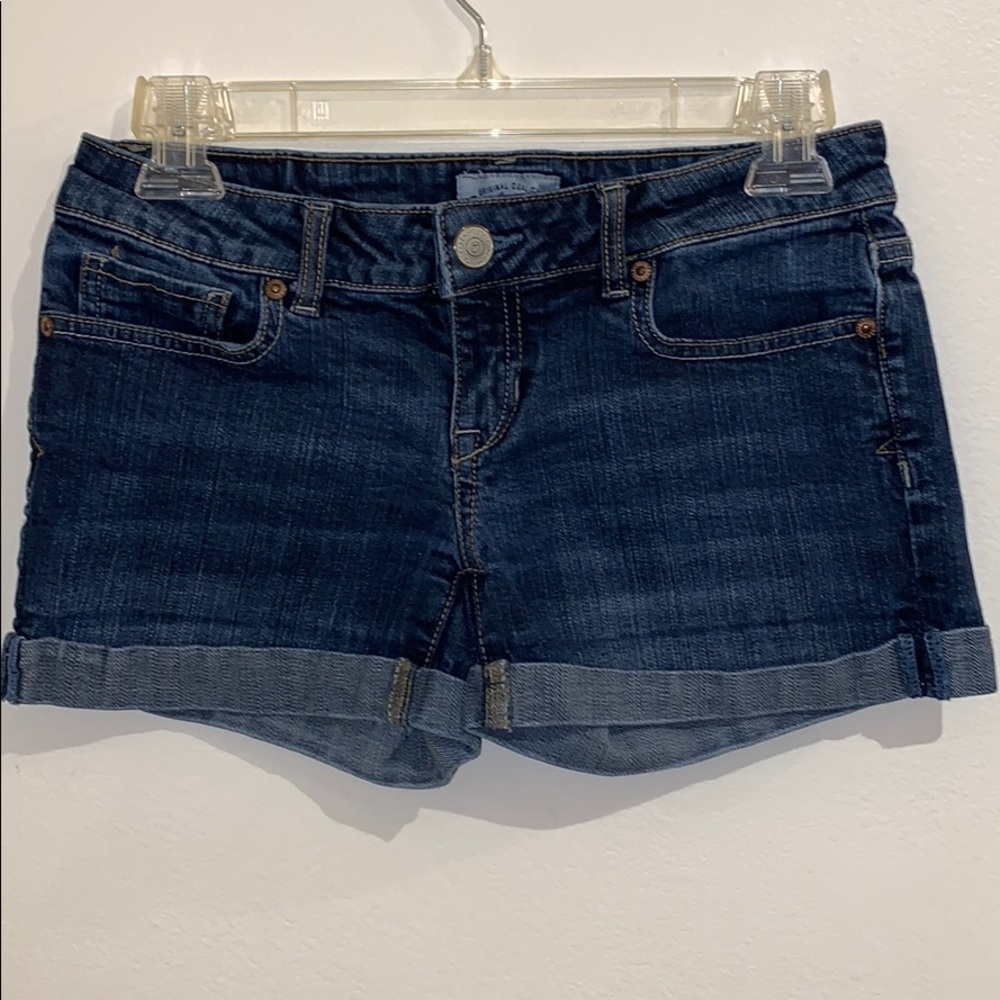 Aeropostale denim jean shorts, size 1/2.